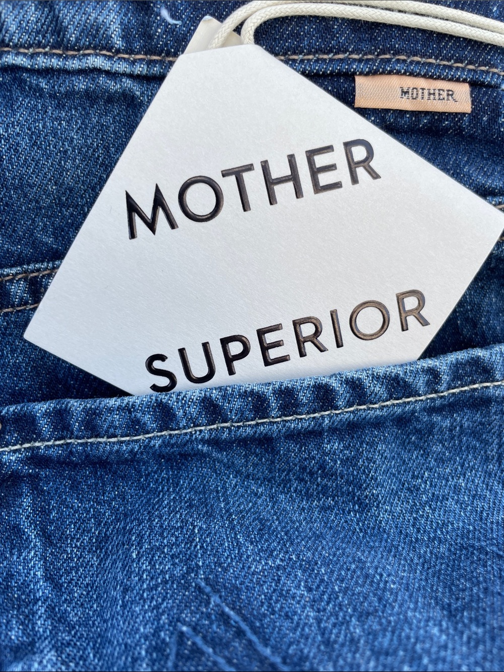 MOTHER *RAMBLER ZIP ANKLE MID RISE *DID YOU BRING ME ANYTHING *SIZE 29 *NWT 268. - Picture 4 of 12